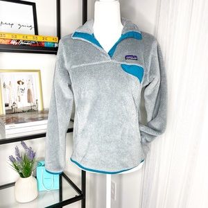 Patagonia Re-Tool Snap-T Fleece Grey Pullover Smal